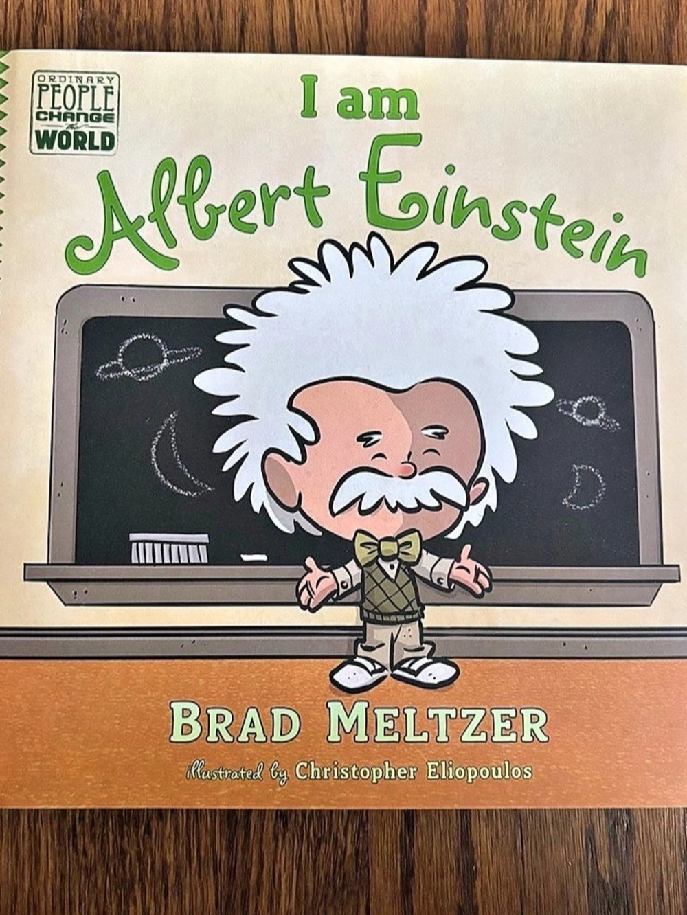 I am Albert Einstein Ordinary People Change the World Hardcover Book By Meltzer